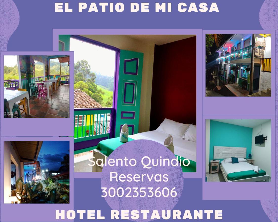 El Patio De Mi Casa Hotel Restaurante Salento Kültér fotó